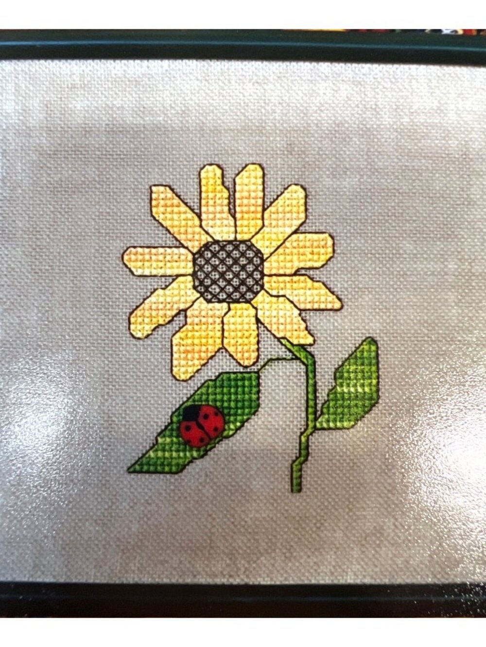 Sunflower Ever So Little Cross-Stitch Pattern Kit 1999 By Simply Old-Fashioned
